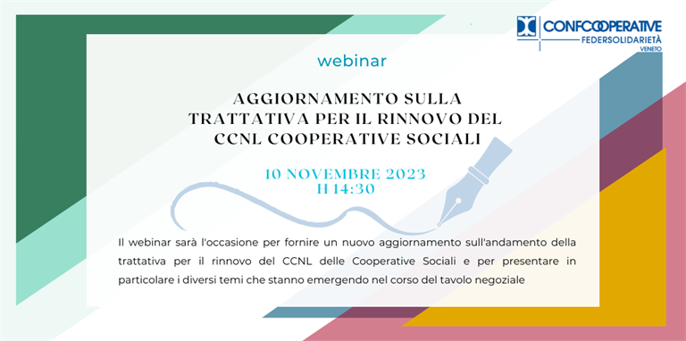 Aggiornamento sulla trattativa per il rinnovo del CCNL cooperative sociali